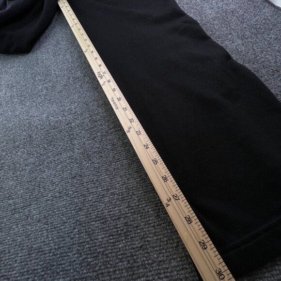 Adidas Sweatpants Womens Medium Joggers Lounge Drawstring Athletic Black Fleece - Picture 14 of 16